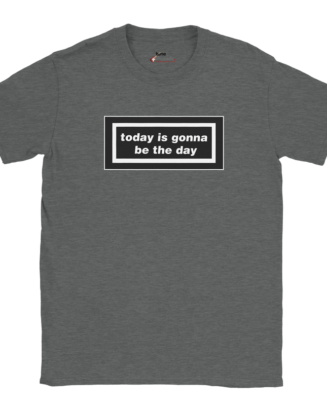 Classic lyric T‑shirt themed on iconic music quote