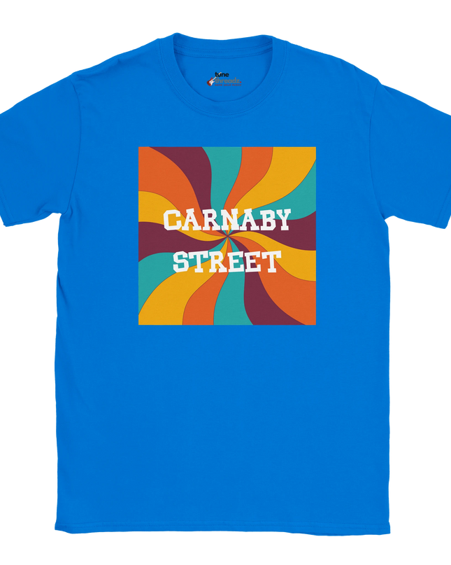 Unisex T‑shirt with iconic Carnaby Street text graphic