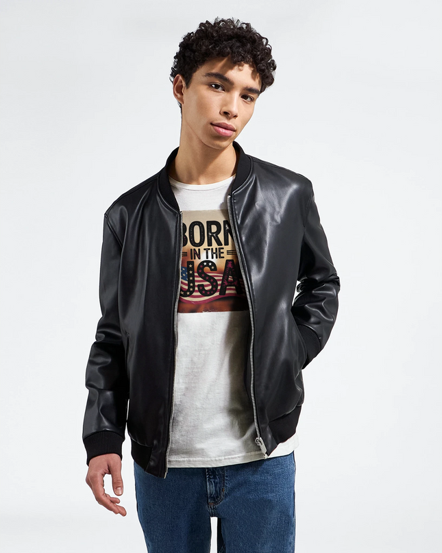 Festival-ready patriotic music cotton top for Springsteen fans