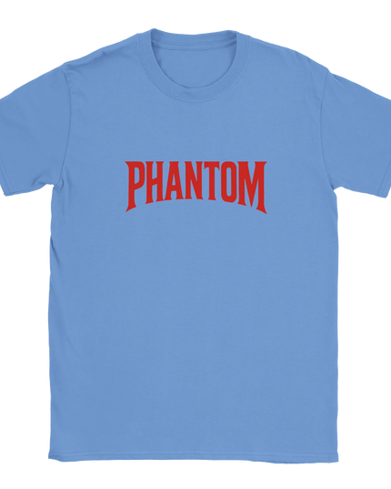 Phantom crewneck shirt featuring subtle music iconography