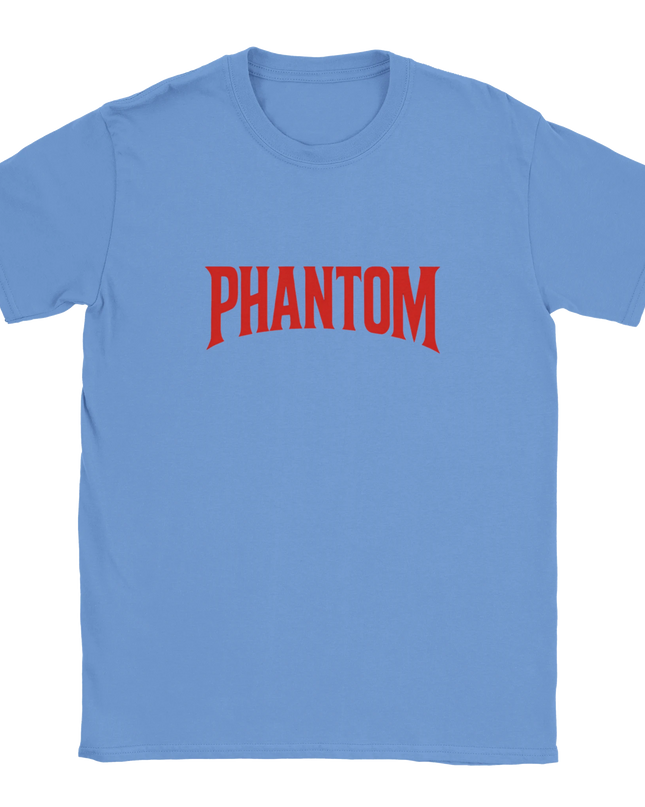 Phantom crewneck shirt featuring subtle music iconography