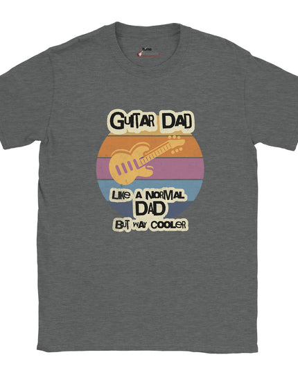 Funny graphic shirt for guitar-playing dad gift