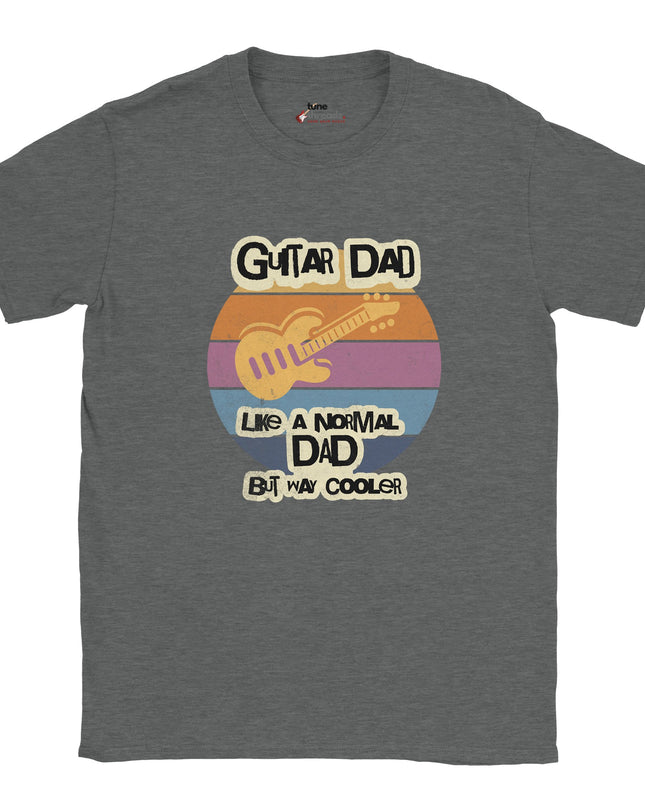 Funny graphic shirt for guitar-playing dad gift