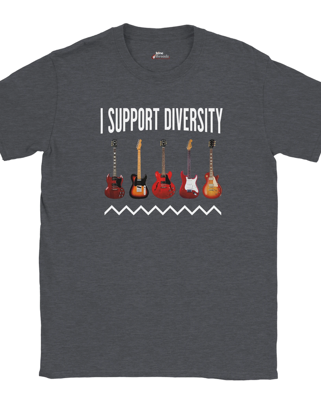 Soft cotton tee celebrating inclusion and unity message