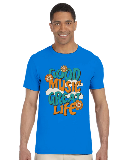 Relaxed T-shirt celebrating vocal talent in style