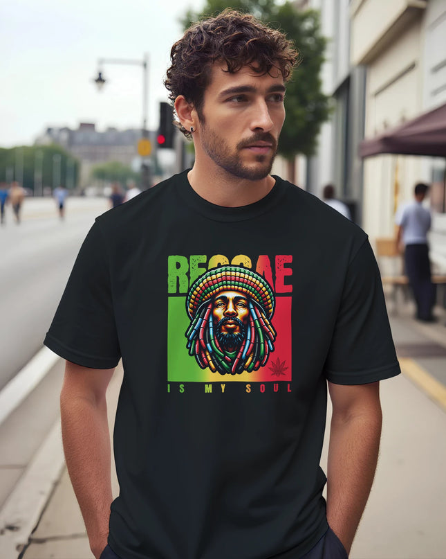 Classic reggae vibe tee for music lovers