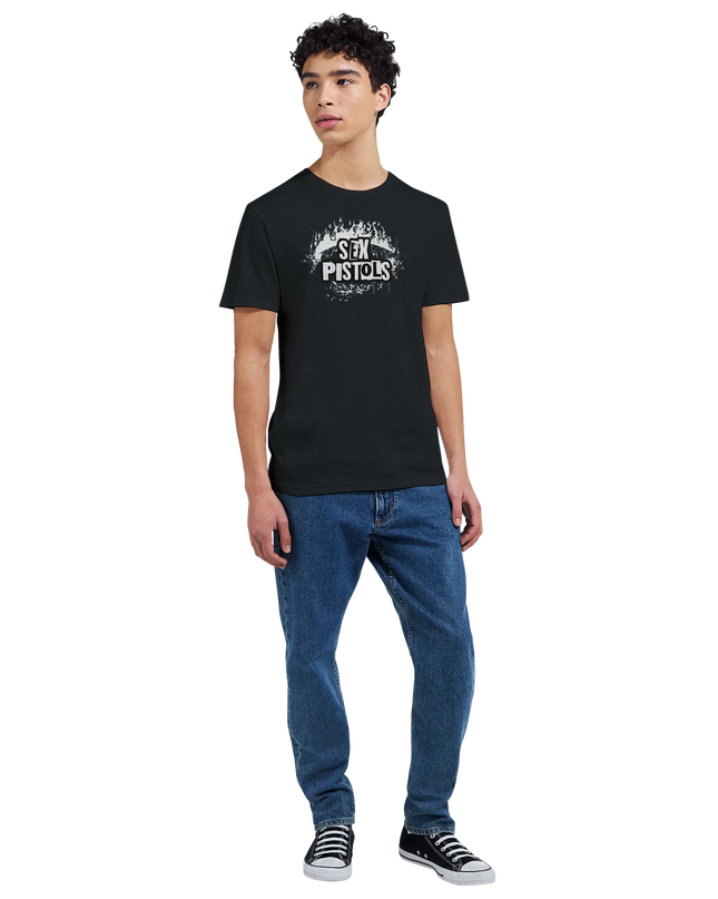 Soft cotton tee featuring Sex Pistols punk band print