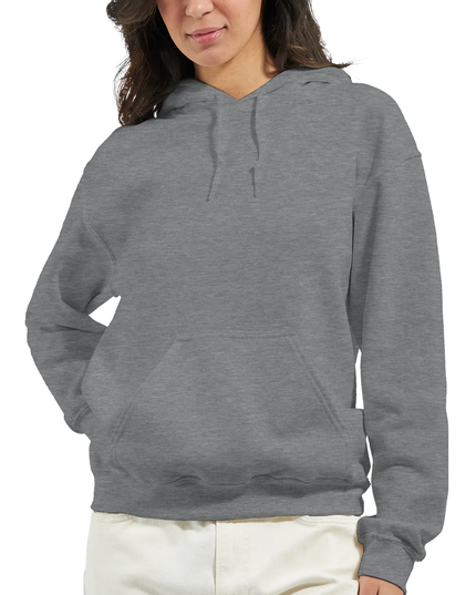 Detail shot: taped seams and brushed fleece interior of hoodie