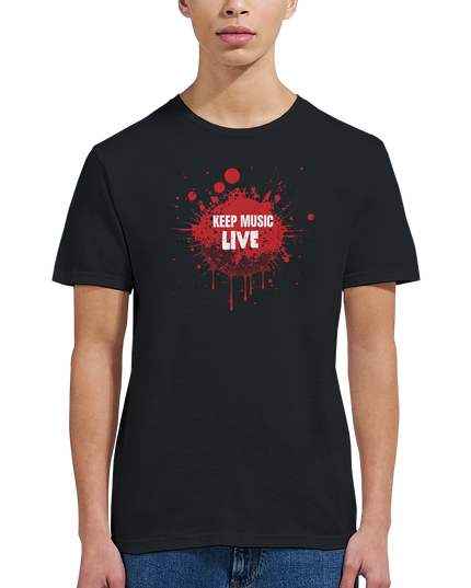 Gift idea for musicians and concert-goers: Keep Music Live shirt