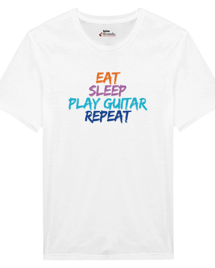 Music mantra tee for guitar player daily routine
