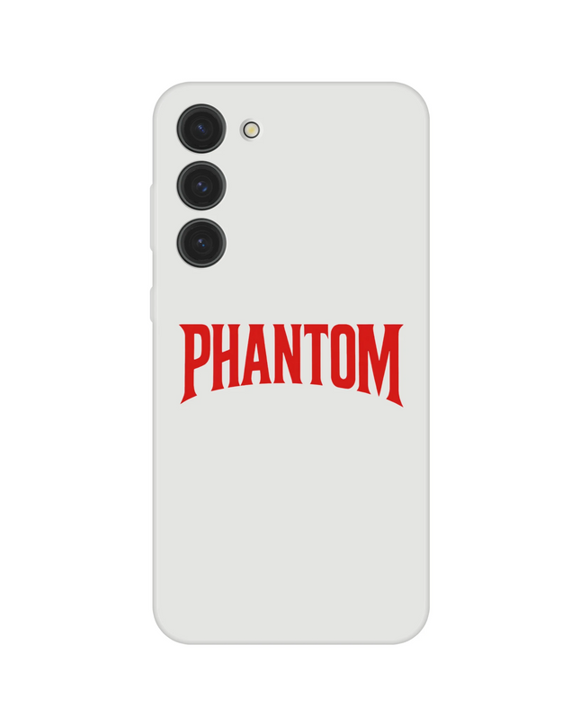“Slim clear TPU case showing music-themed print overlay on phone