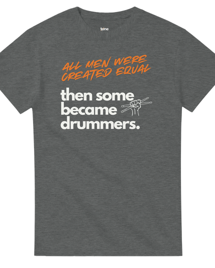Tune Threads heavyweight cotton tee with bold graphic on front