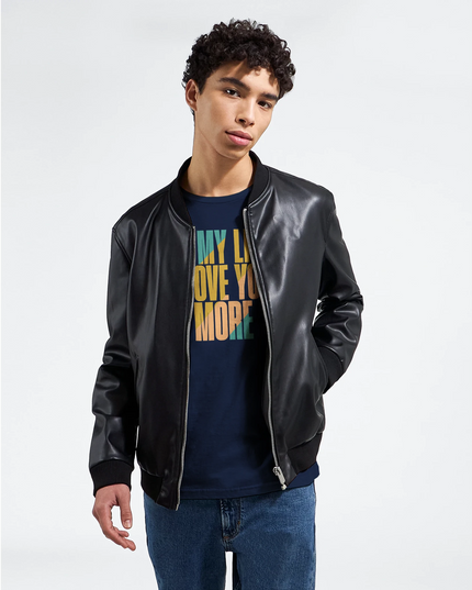 Soft cotton tee featuring heartfelt music lyric