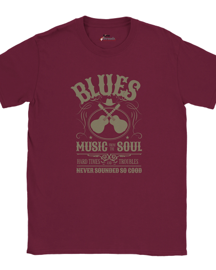 Hard Times Troubles blues music shirt
