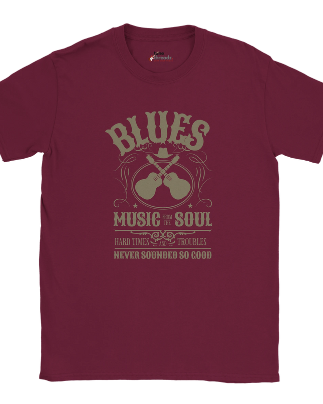 Hard Times Troubles blues music shirt
