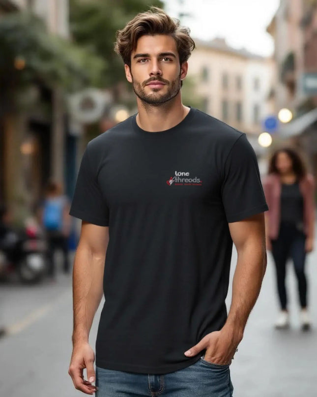 Limited Edition heavyweight cotton T‑shirt with clean TuneThreadz logo