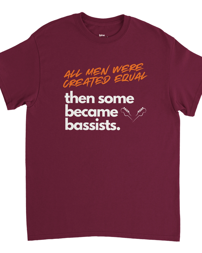 Detail shot highlighting thick cotton texture and bold text clarity