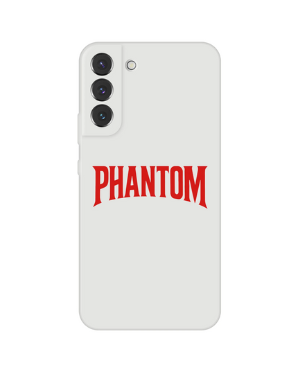 Model holding phone with the clear Phantom Flexi music case applied