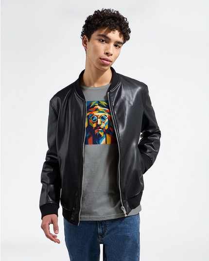 Comfort cotton tee for music lovers saying Rockstar