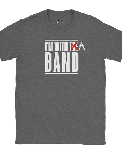 Statement slogan T‑shirt unisex with band graphic text